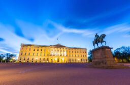 Royal Palace in Oslo, Norway
